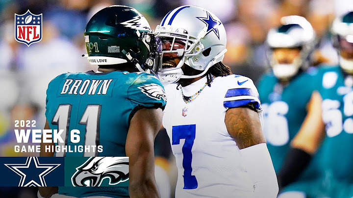 Dallas Cowboys vs. Philadelphia Eagles | 2022 Week 6 Highlights