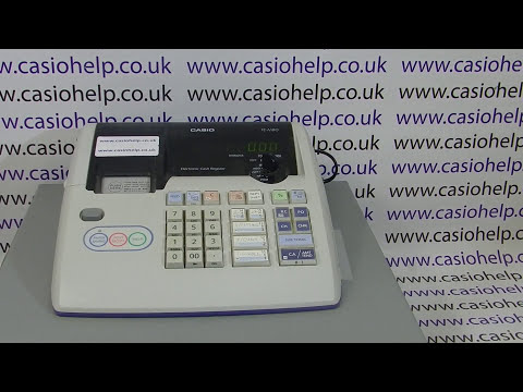 Casio TE-M80 Instructions: Paper Saving and Post Receipt Functions