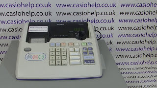 Celebrity Casio TE-M80 Instructions: Paper Saving and Post Receipt Functions Profile