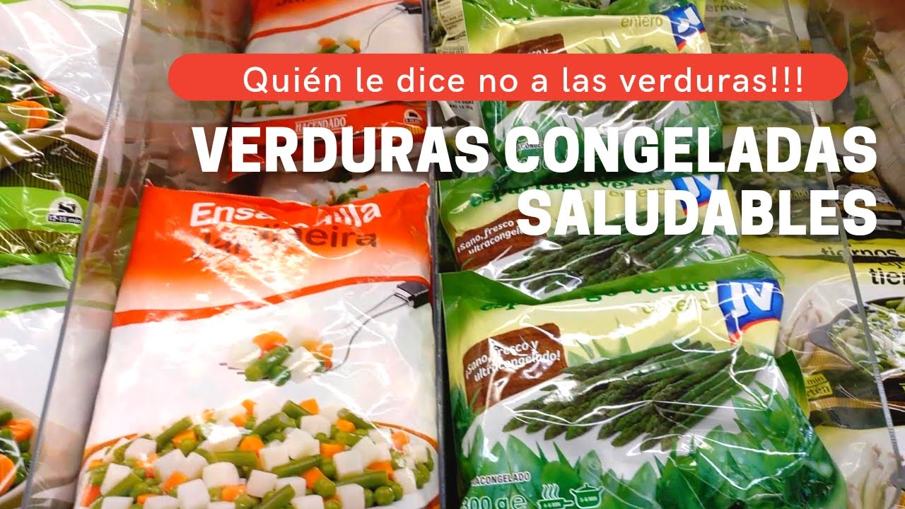 MERCADONA CONGELADOS SALUDABLES que se hacen rápidisimo