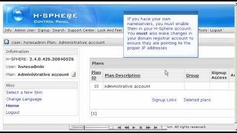 How to create a server alias in H-sphere - Reseller Guide - Host Department LLC