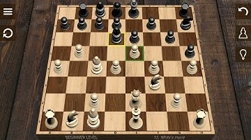 Chess prince Beginner level game and win