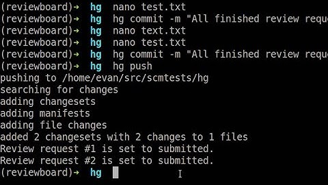 Evan Hunzinger - Post-commit Hooks (2nd Demo)