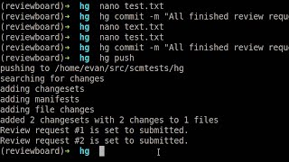 Evan Hunzinger - Post-commit Hooks (2nd Demo)