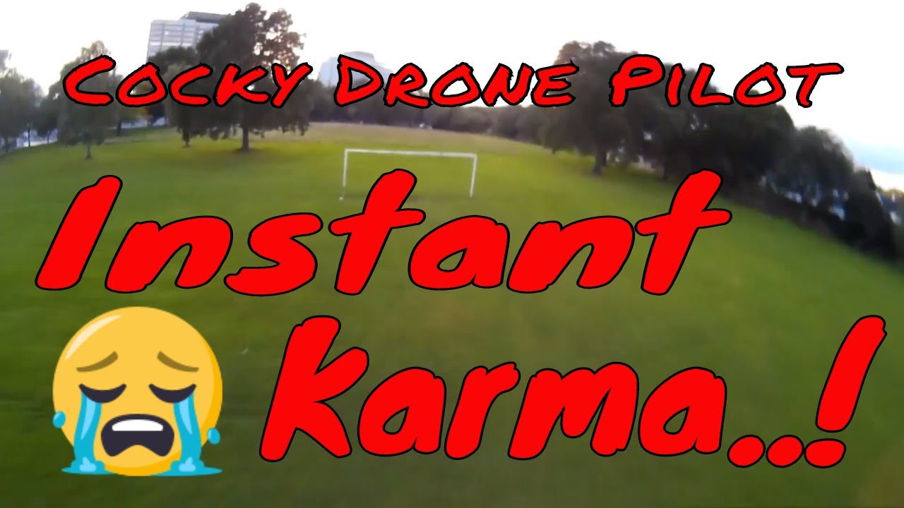 Cocky Pilot Total's Expensive Drone..! Instant Karma.