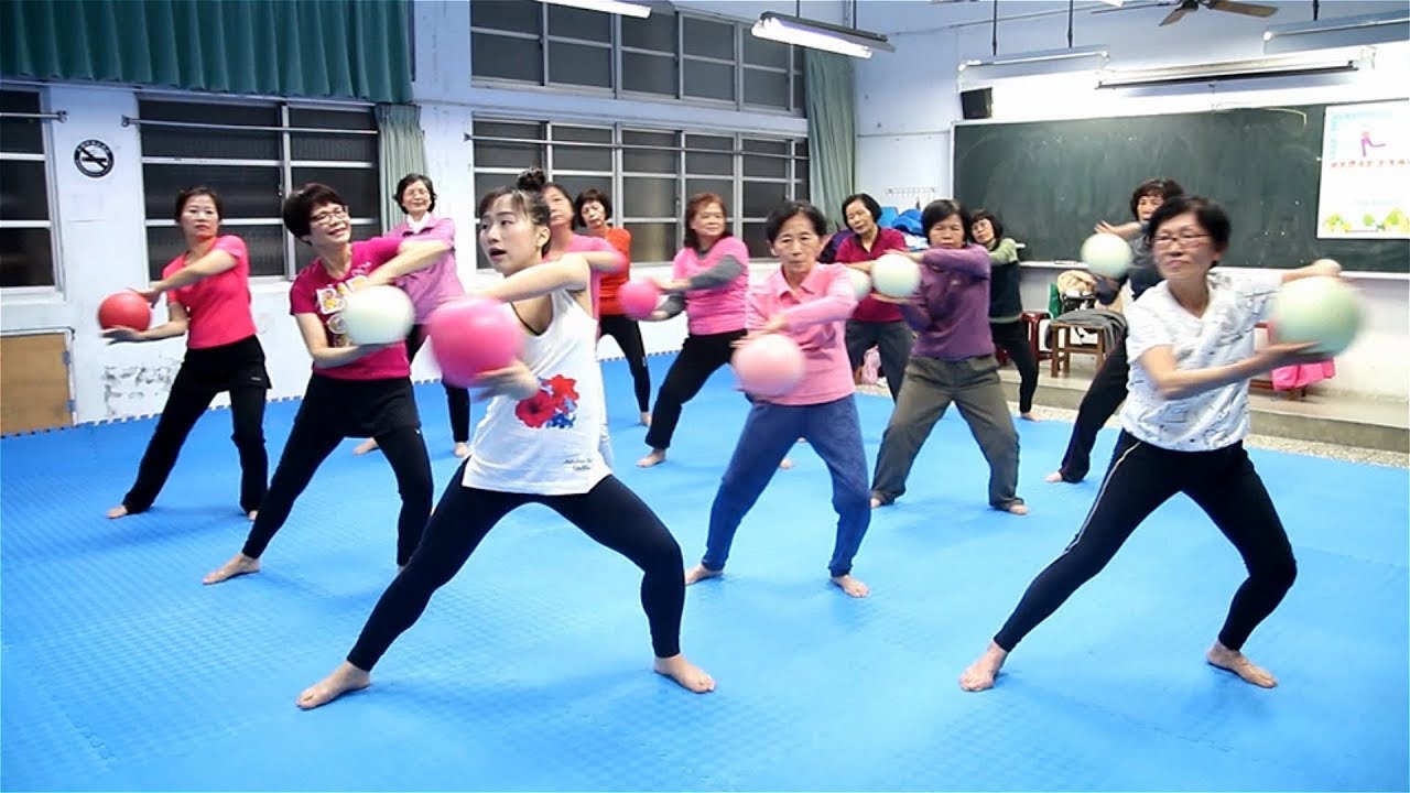 宜蘭縣 樂齡中心｜極球課 - 青花瓷｜2018-01-31