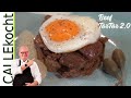 Beef tartar 20  perfekt gebraten  flambiert  bestes rind aus der pfanne