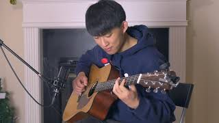 Christmas Carol - Silent Night Holy Night | Paul Yoon Fingerstyle Guitar