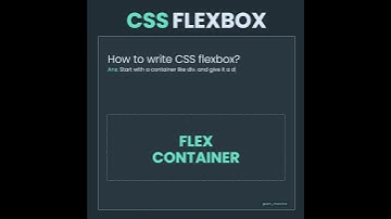 Learn CSS Flexbox in 39 Seconds