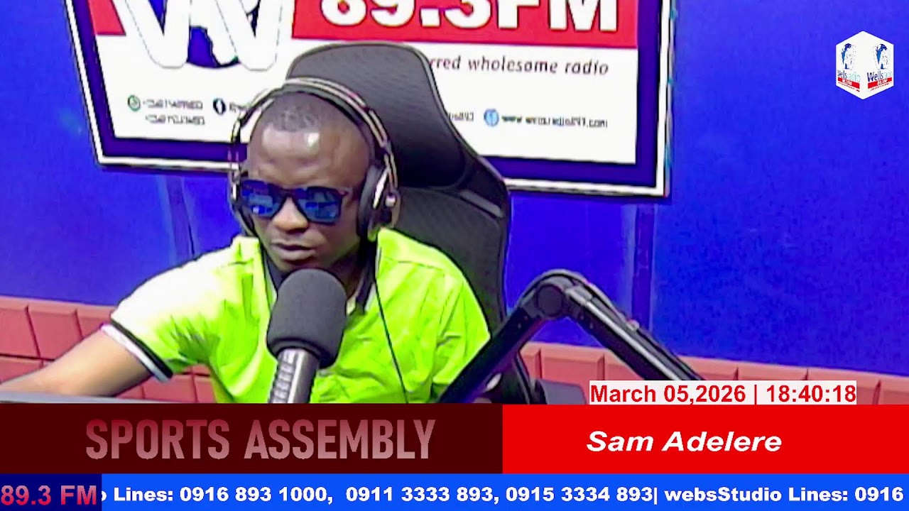 SPORTS ASSEMBLY with Sam Adelere