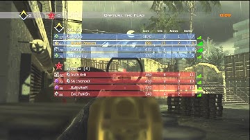 MLG Variant :: Listen in Gameplay :: 4v4 CTF on Bootleg