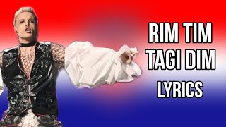 Baby Lasagna - Rim Tim Tagi Dim | Lyrics Version (Tekst) | Dora 2024 🇭🇷