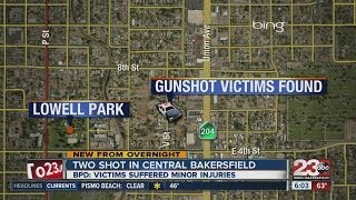 Two teens shot in Central Bakersfield