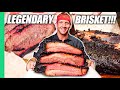 Dino-Sized Brisket in TEXAS!! Best American Food BBQ!!