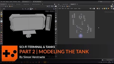 Sci-fi Terminal and Tanks | Part 2 | Modeling the Fuel Tank
