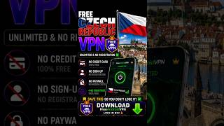 How to Get a Free Czech Republic VPN on Android 🇨🇿 (Fast & No Sign Up) #freevpn