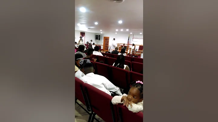 Pastor Norman Jenkins declaring the Word of the Lord