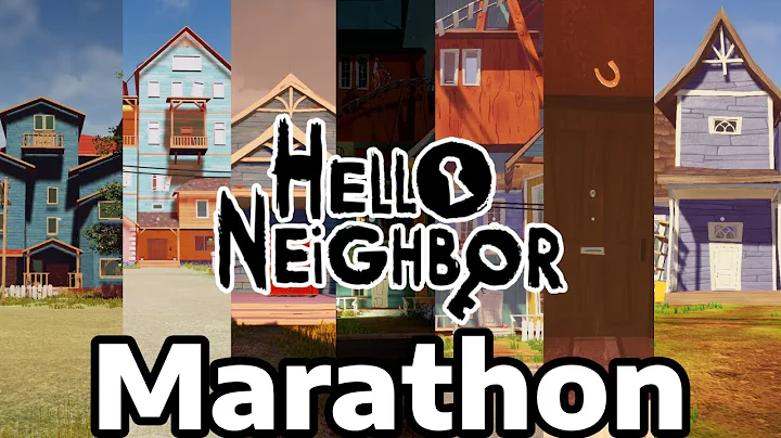 I Did A Marathon Of Every Hello Neighbor 1 Version