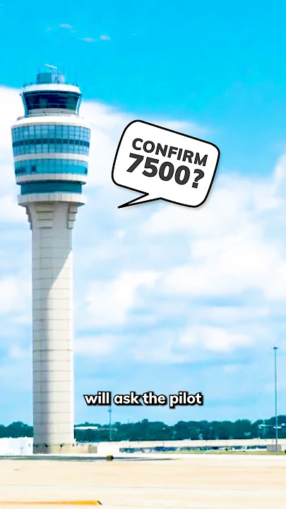 What Happens If a Pilot Squawks 7500? (Hijacking) ⚠️