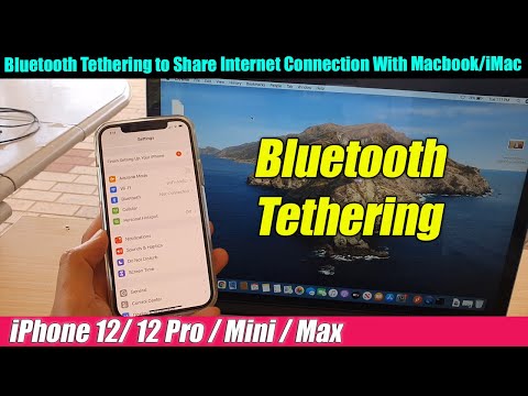 iPhone 12/12 Pro: How to Bluetooth Tethering to Share Internet Connection With Macbook/iMac