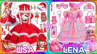 Lisa  Or Lena 💜💗 | Choose Your Dream Aesthetic Style 🌺✨ #lisaandlena  Giggle Pick  Live Stream screenshot 1