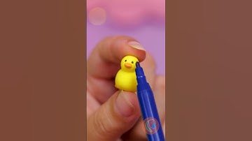 DIY Duck Marshmallows 🦆 #shorts