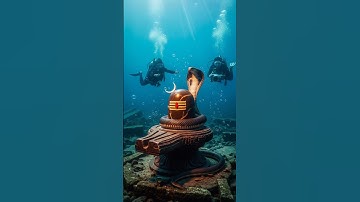 Underwater Mahadev 🐍 | Cobra Protecting Shivling | AI Cinematic Divine Short #WhatsAppStatus #yt
