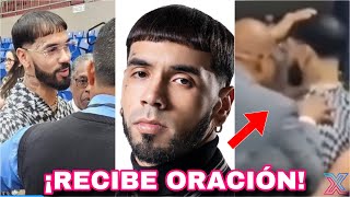 Anuel AA asiste a IGLESIA con su familia y RECIBE oración…¿Se unirá a Daddy Yankee? 👀