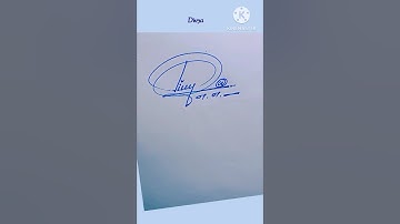 D signature style|Amazing signature Divya #divya signature #calligraphy #ytshorts#viral#shorts#divya