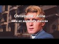 Christophe - Aline (letra en español y francés)