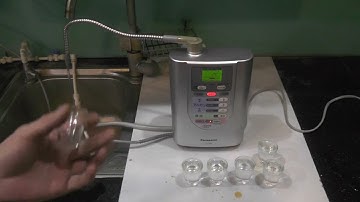 Máy lọc nước ion kiềm nội địa Nhật Panasonic TK7208 (85115176) 3 tấm điện cực, lõi 6000L_Test nước