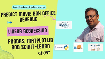 Predict movie box office revenue-Linear Regression using pandas, matplotlib and scikit-learn | বাংলা