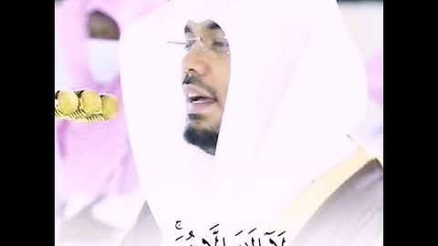 آية من سورة القصص تلاوة خاشعة د. ياسر الدوسري