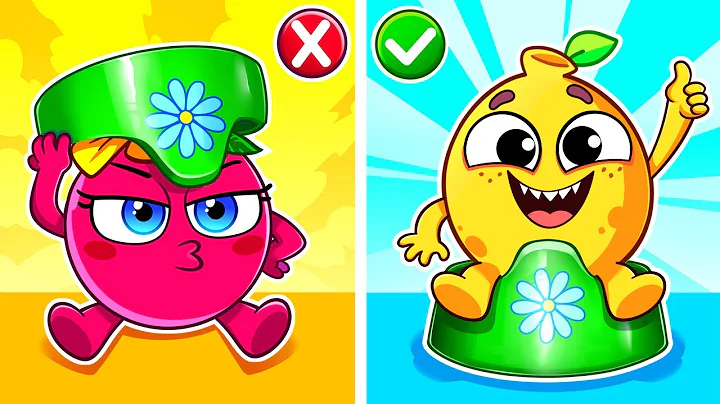 Potty Training Song 🚽 Good Habits | Funny Kids Songs & Nursery Rhymes | Pit & Penny Stories🥑✨ #baby