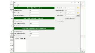 Etrade Trading App written in python