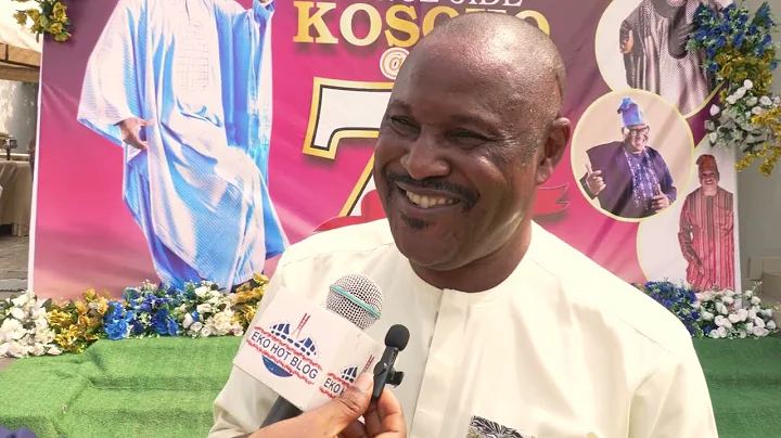 Interview with Saheed Balogun at the 70th Birthday of Veteran Actor, Prince Jide Kosoko