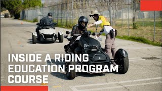 Can-Am's Rider Education Program: 3-Wheel Motorcycle Course
