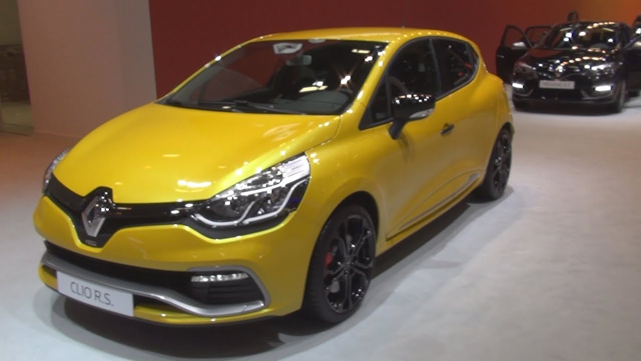 Klaar hel veelbelovend Renault Clio 1.6 Turbo R.S. EDC (2015) Exterior and Interior - YouTube