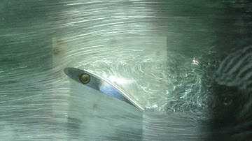 Flow around a Joukowski airfoil (AoA = 28 deg.)