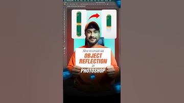Object Reflection in Photoshop 🙌 #graphicdesinger #photoshop #tipsandtricks