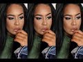 Purple + Green Fall Smokey Eye Tutorial (Talk Thru)