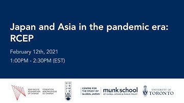 Japan and Asia in the pandemic era: RCEP