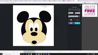 Creating Mickey Mouse w Circles
