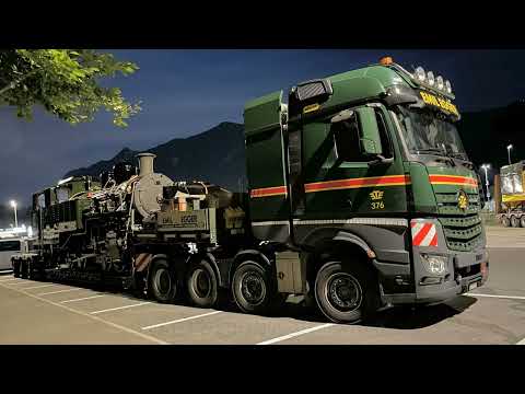 HG 4/4 708 - Transport Uzwil - Realp
