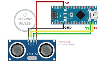 bereksperimen dengan Sensor jarak Ultrasonic hc sr 04 dengan arduino beserta penjelasan codingnya