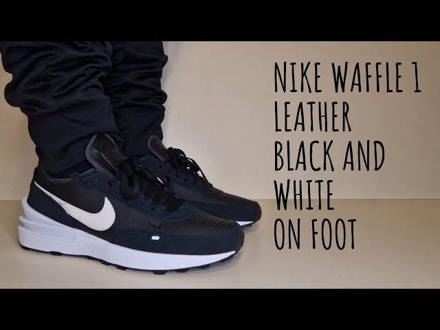 nike waffle 1 black