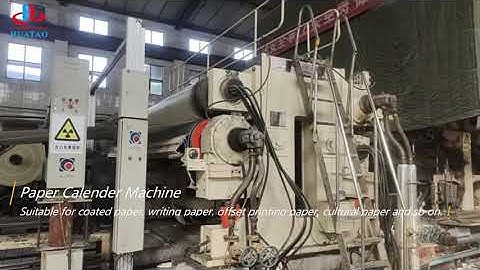 Paper Calender Machine