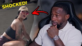 Instagram Model Is Shocked That Men Are Not Helping Her Pump Her Tires