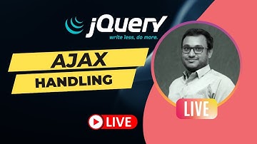 jQuery 3 Ajax Handling Methods - LIVE
