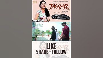 Thumbnail of New Haryanvi Song | Jaguar ( Poster Video ) | Cmndr Rathi, Neha | Haryanvi Songs